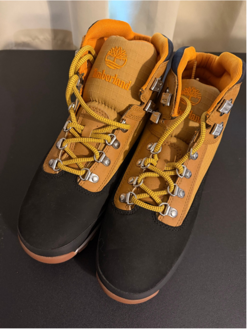 Men's Timberland Boots Size 10 Brown and Black